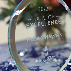 Award of Hosea Haynes